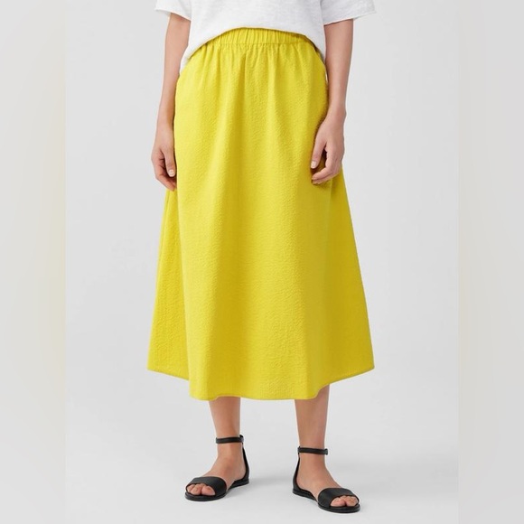 Eileen Fisher NWOT Organic Cotton Skirt Sz XL